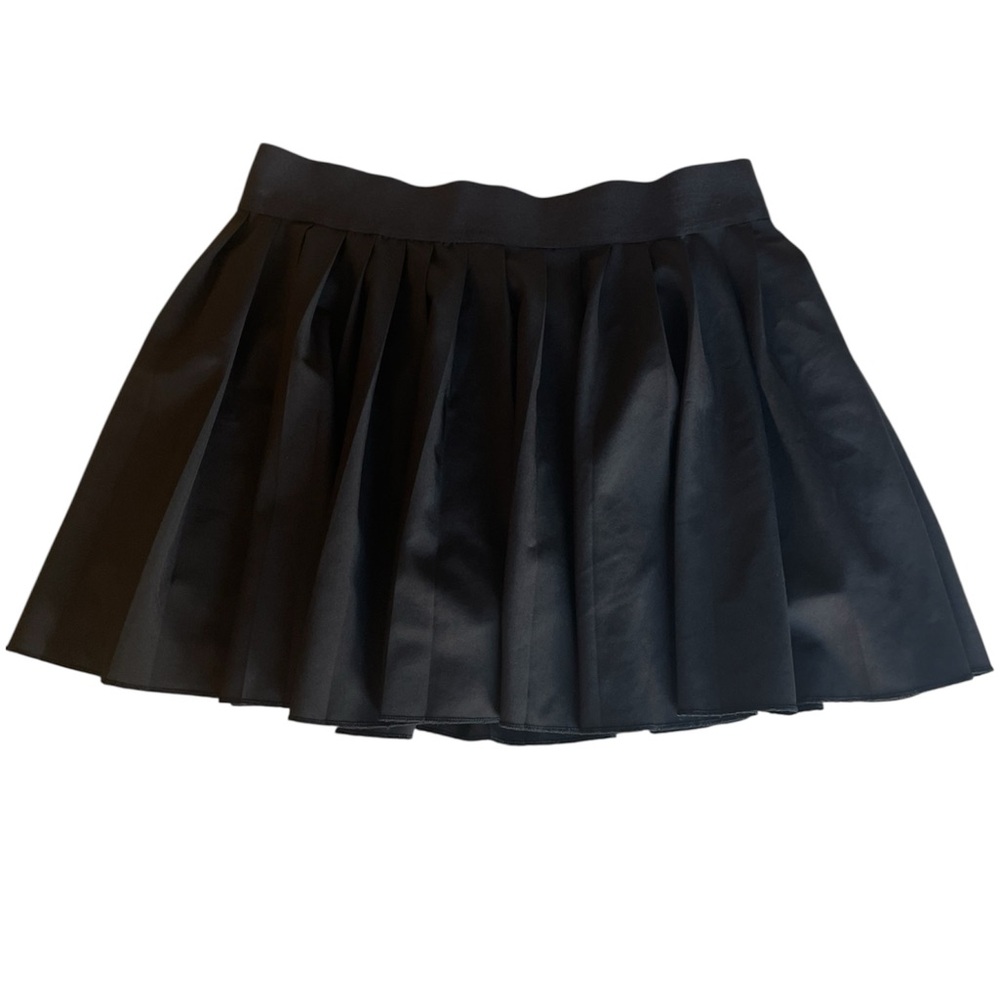 Forever 21 Black Mini Pleated Skort